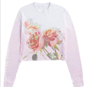Taylor Swift Long Sleeve Cropped Lover Tee XL